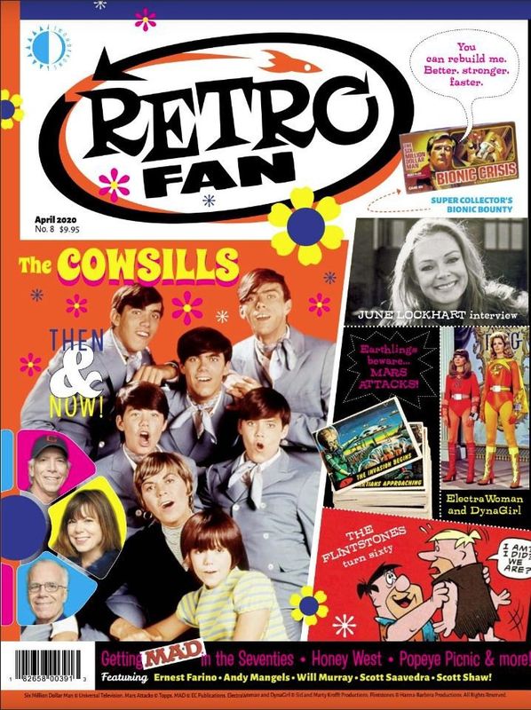 RetroFan #8 - Cowsills - Honey West - June Lockhart - MAD Magazine