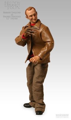 Sideshow Freddy vs. Jason Exclusive 12 inch figure - RARE!