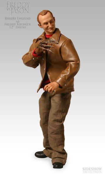 Sideshow Freddy vs. Jason Exclusive 12 inch figure - RARE!