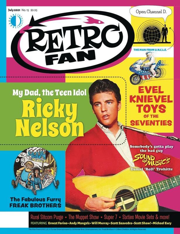 RetroFan #15 - Ricky Nelson - The Man From U.N.C.L.E.