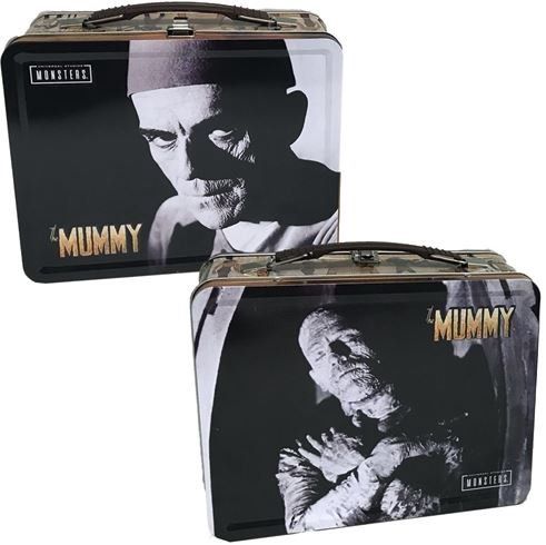 Universal Monsters The Mummy Tin Tote Lunchbox Vintage-Style Metal