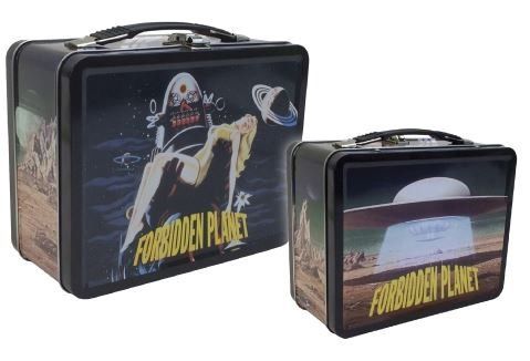 Forbidden Planet Tin Tote Lunchbox Vintage Retro-Style All Metal