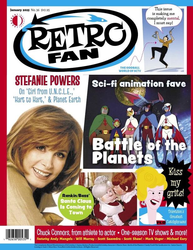RetroFan #36 - Battle of the Planets - Stefanie Powers - Chuck Connors