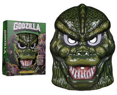 Godzilla Officially Licensed Retro Adult-Size Mask (Authentic Green)