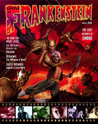 Castle of Frankenstein #36 - The Lost Voyages of Sinbad - FALL 2022