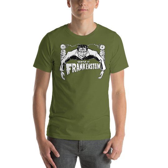 Castle of Frankenstein High-Voltage Frankie T-Shirt - Choice of Color