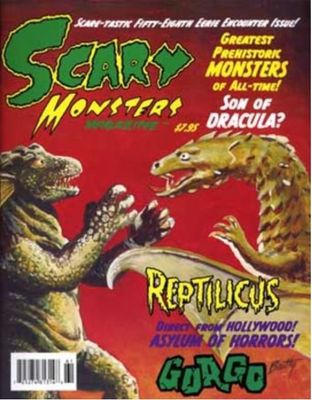 Scary Monsters magazine #58 - Scare-tastic Fifty-Eighth Eerie Encounter Issue!