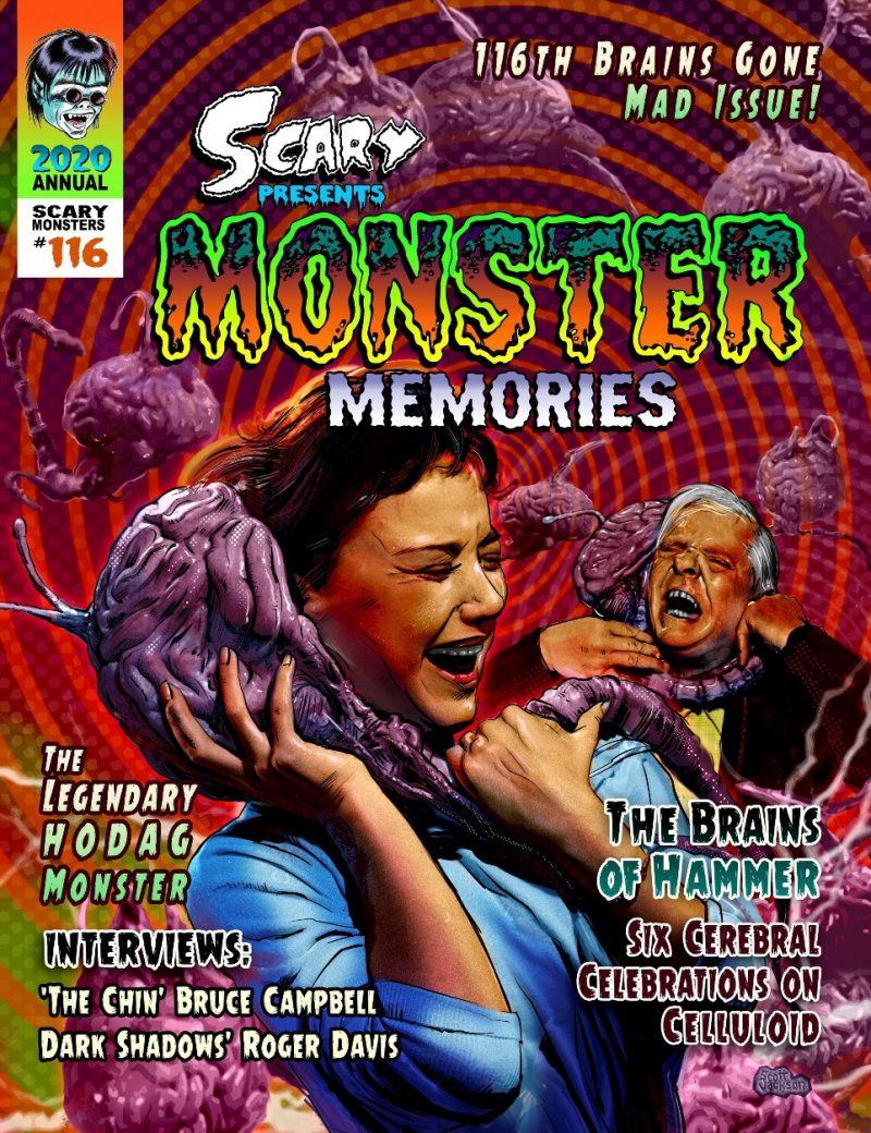 Scary Monsters #116 - Monster Memories Brains Gone Mad! - DIGITAL ONLY VERSION
