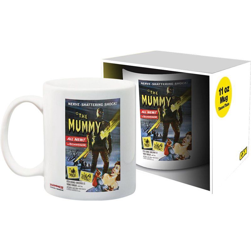 Hammer Horror The Mummy Christopher Lee 11-oz. Coffee Mug