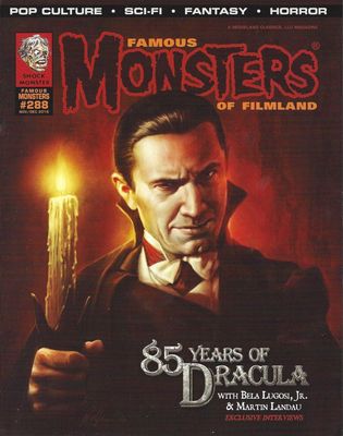 Famous Monsters of Filmland #288 - 85 years of Dracula