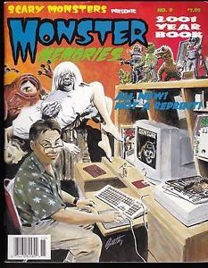 Scary Monsters magazine presents Monster Memories 2001 Yearbook #9