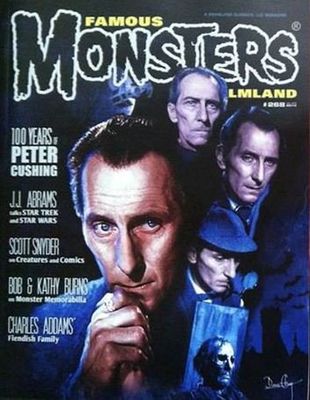 Famous Monsters of Filmland #268 - Peter Cushing - Addams Family