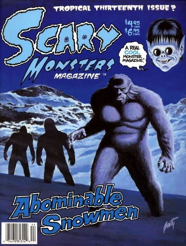 Scary Monsters #13 - Abominable Snowmen Issue!