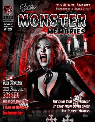 Scary Monsters #125 - Heinlein, Bradbury, Burroughs &amp; Bloch Issue