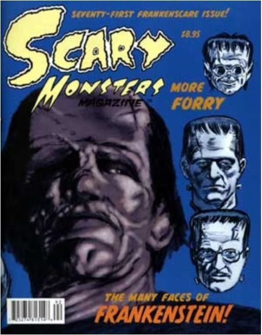 Scary Monsters magazine #71 - Seventy-First Frankenscare Issue!