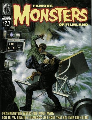 Famous Monsters of Filmland magazine FM #71 Frank Meets Wolf Man - Lost Issue!