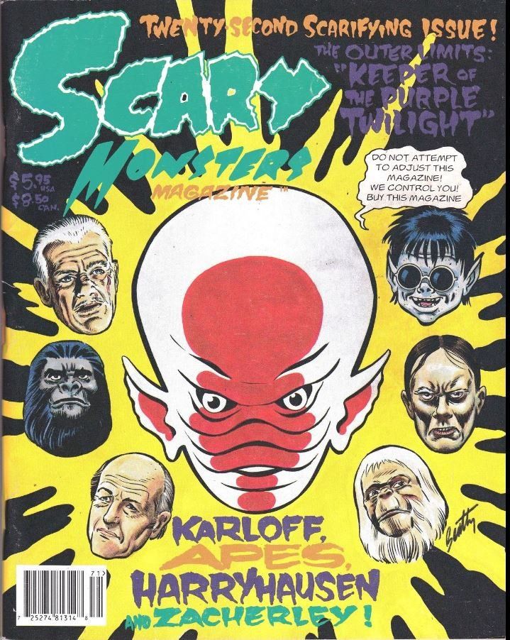 Scary Monsters magazine #22 - Scarifying Twenty-Second Issue!