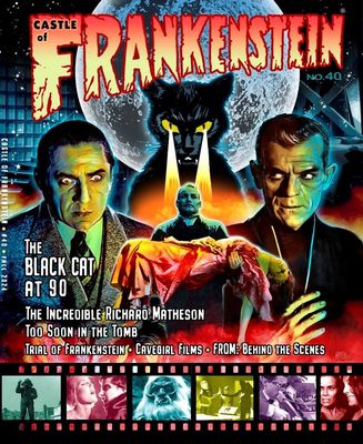 Castle of Frankenstein #40 - The Black Cat - From: Behind the Scenes