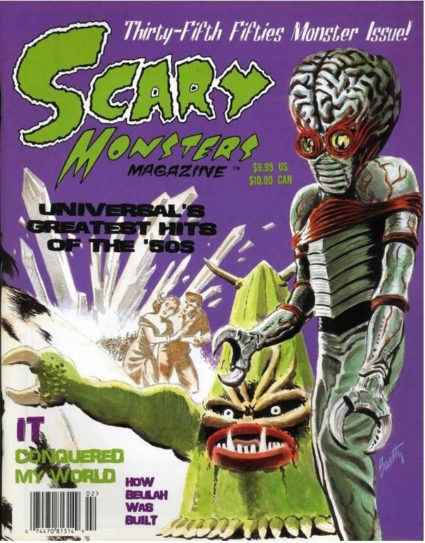Scary Monsters magazine #35 - Thirty-Fifth Fifties Issue!