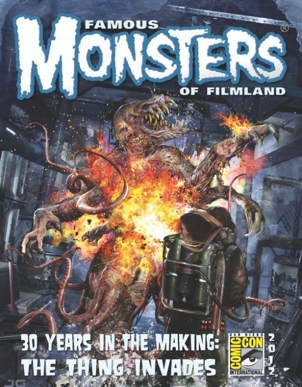 Famous Monsters of Filmland #263 Reticulated Cover 2012 Comic Con Exclusive