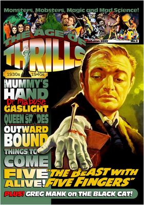 The Age of Thrills 1930s-1940s Issue #5 - The Beast with Five Fingers