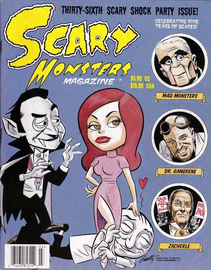 Scary Monsters magazine #36 - Thirty-Sixth Scary Shock Party Issue!