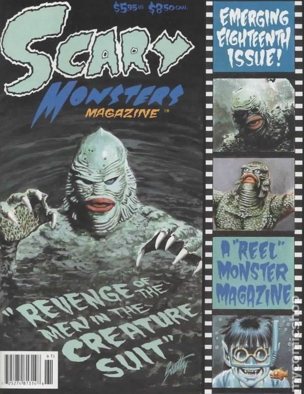 Scary Monsters magazine #18 - Emerging Eighteenth Issue!