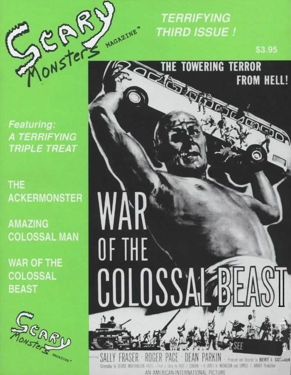 Scary Monsters magazine #03 - War of the Colossal Beast!