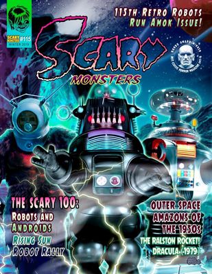 Scary Monsters #115 - Retro Robots Run Amok Issue