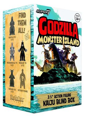 Super7 Godzilla Monster Island Blind Box Wave 7
