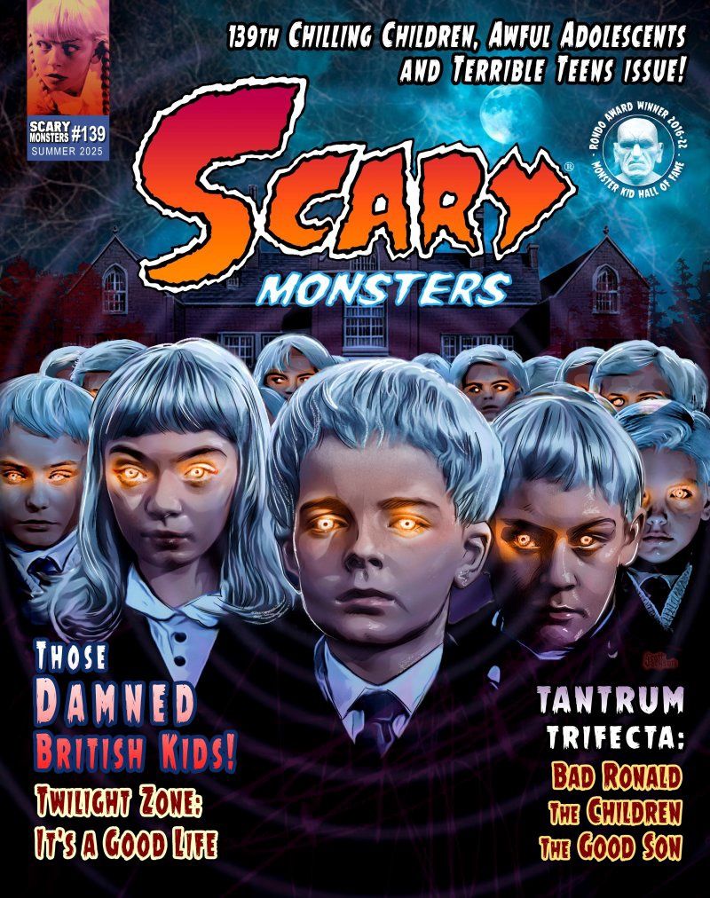 Scary Monsters #139 - Chilling Children, Awful Adolescents, Terrible Teens Issue