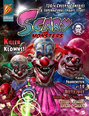Scary Monsters #136 - Creepy Comedies &amp; Supernatural Spoofs - 2 Covers