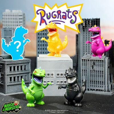 Super7 Rugrats Reptar Figurine Blind Box
