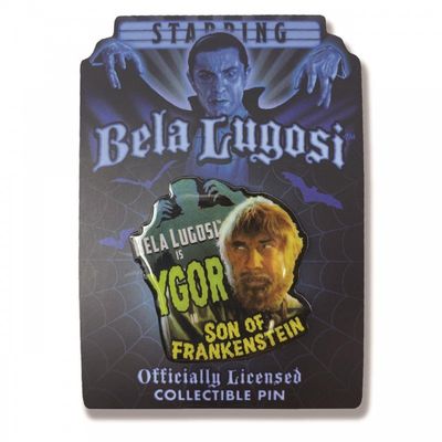 Bela Lugosi is Ygor in Son of Frankenstein Collectible Pin