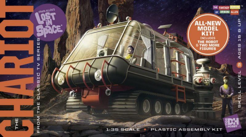 Doll &amp; Hobby Lost in Space Chariot 1/35 Scale Model Kit