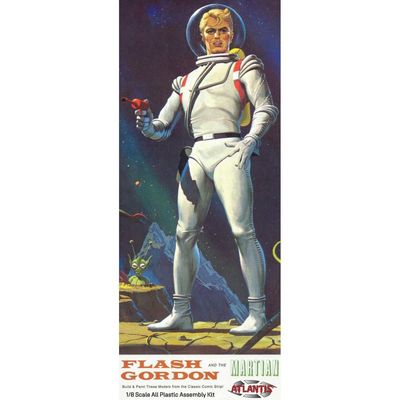 Atlantis Flash Gordon and the Martian 1/8-scale Long Box Model Kit