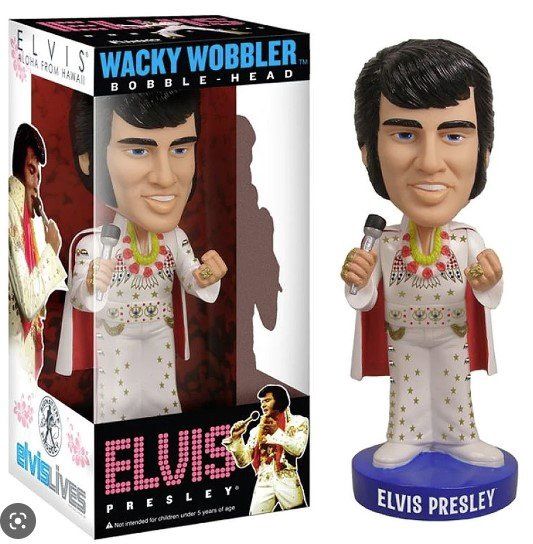 Funko Elvis Presley Aloha from Hawaii Wacky Wobblers bobble head