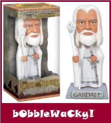 Funko Lord of the Rings Gandalf the White Wacky Wobblers Bobble Head