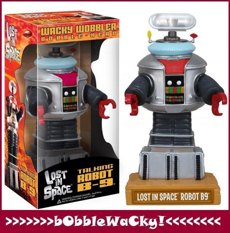 Funko Lost In Space Talking B9 Wacky Wobbler Bobble Head