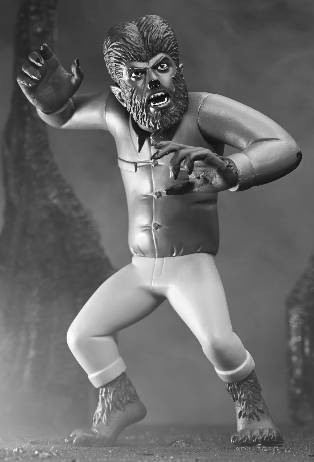 NECA Toony Terrors Universal Monsters 6" Silver Screen Editions - Choice of Monster!, Character: The Wolf Man