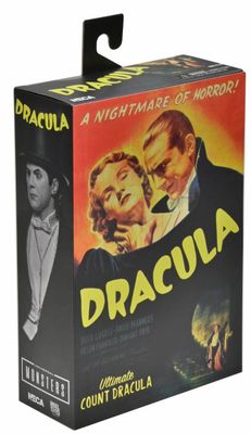 NECA Ultimate Dracula (Carfax Abbey) Lugosi 7-in Scale B&amp;W Action Figure