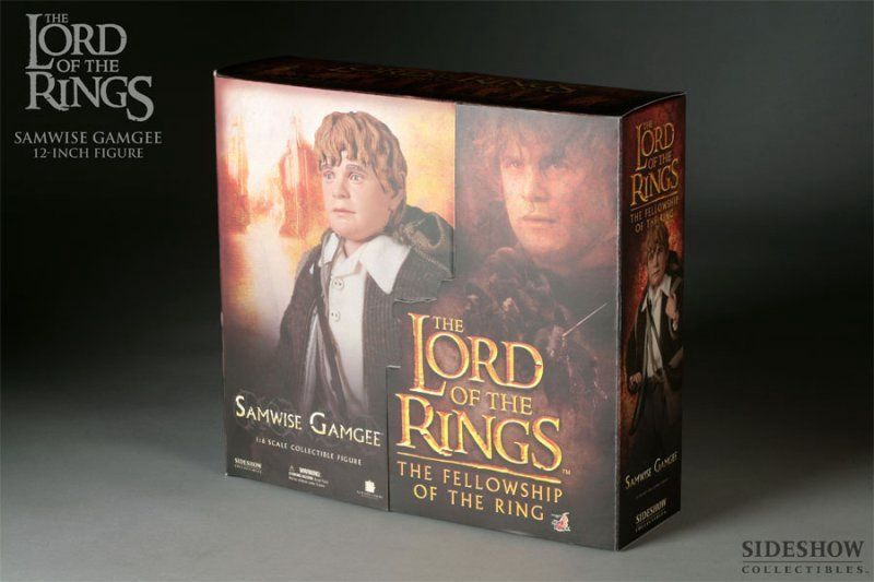 Sideshow Samwise Gamgee Lord of the Rings LOTR Hobbit 9 figure
