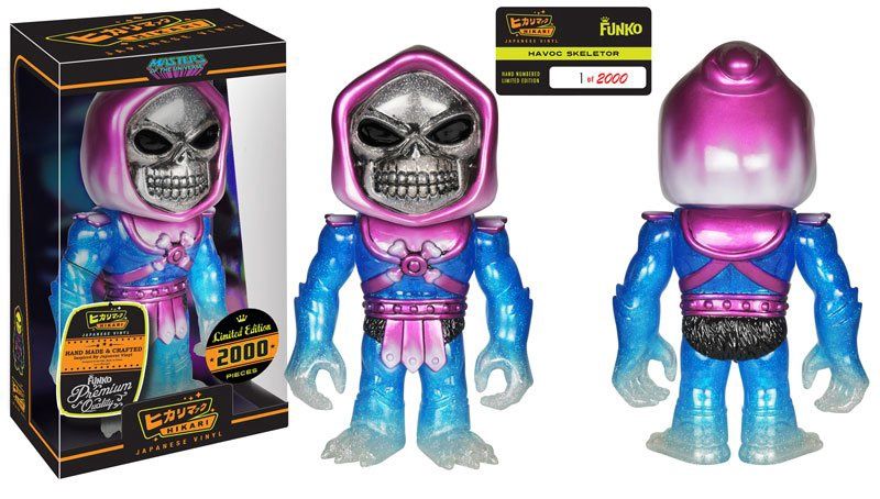 Funko Hikari Masters of the Universe Havoc SKELETOR Japanese Vinyl Glitter