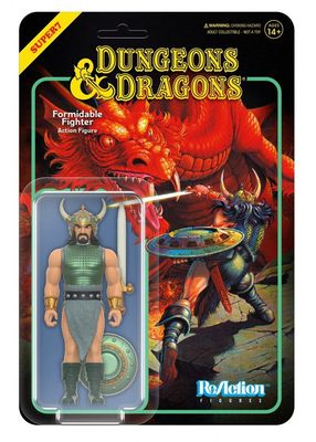Super7 ReAction Dungeons &amp; Dragons Formidable Fighter Wave 3