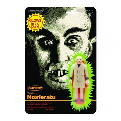 Super7 ReAction Nosferatu Glow 3.75-inch Action Figure
