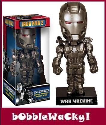Funko Marvel Comics Iron Man 2 WAR MACHINE Wacky Wobbler bobble head
