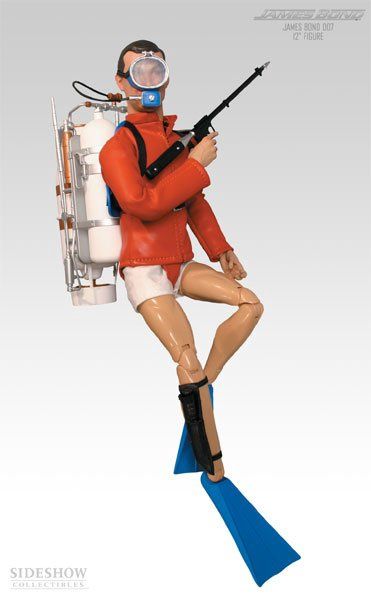 Sideshow James Bond 007 Sean Connery in Thunderball 12-inch figure