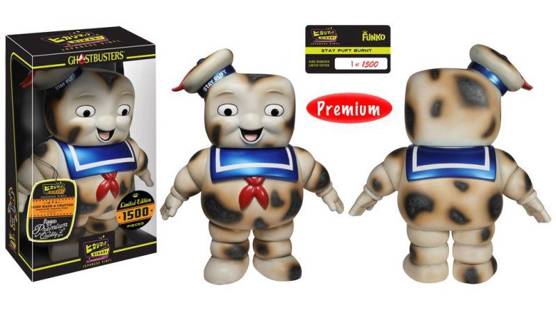 Funko Hikari Sofubi Ghostbusters Burnt Stay Puft Marshmallow Man Japanese Vinyl
