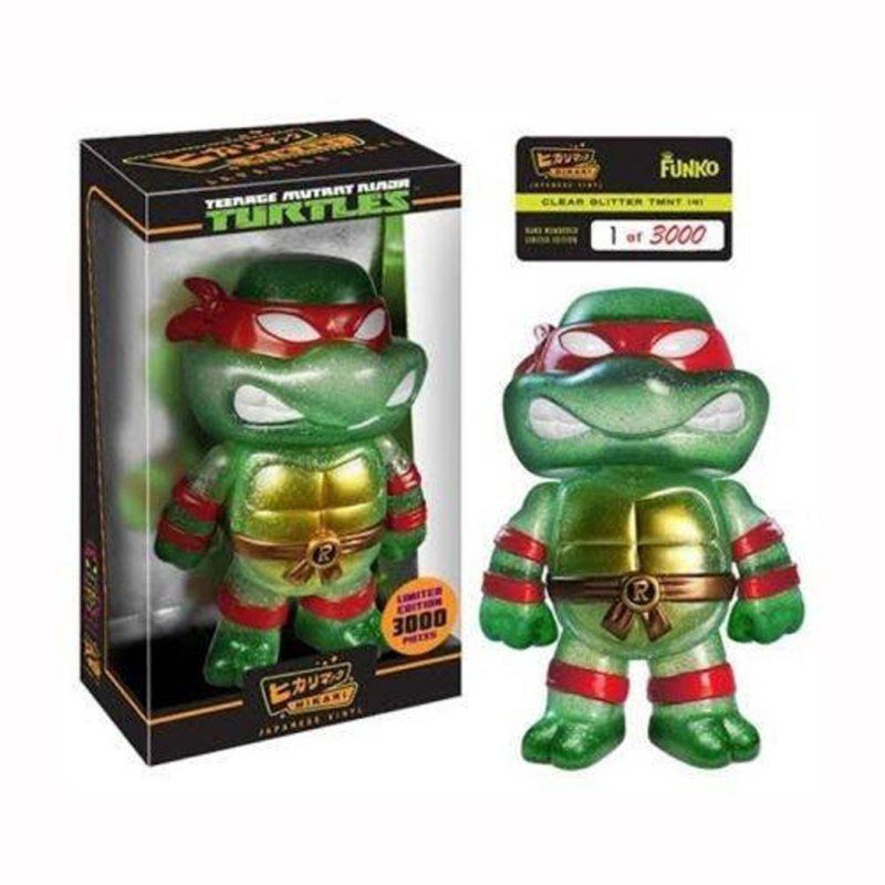 Funko Hikari TMNT RAPHAEL Clear Glitter Japanese Vinyl