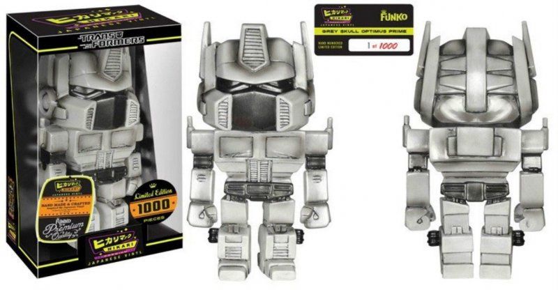 Funko Hikari Transformers Grey Skull OPTIMUS PRIME Sofubi Vinyl Figure